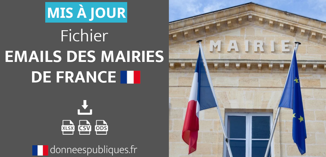Emails des mairies de France